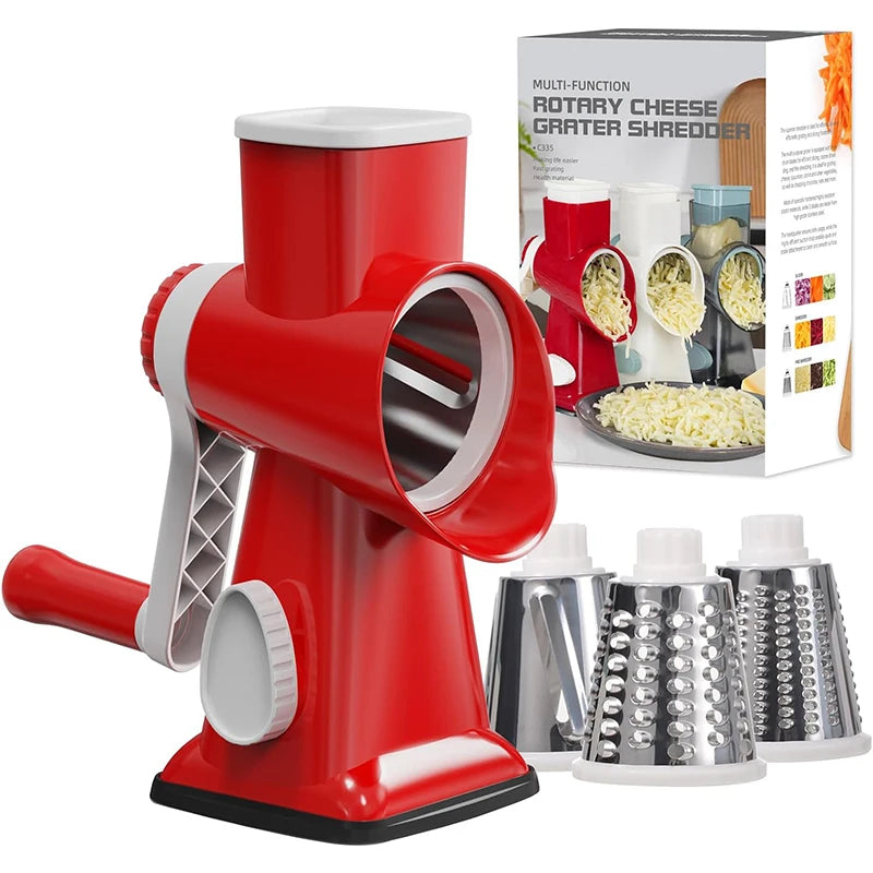 Rotary Cheese Grater Versatile Manual