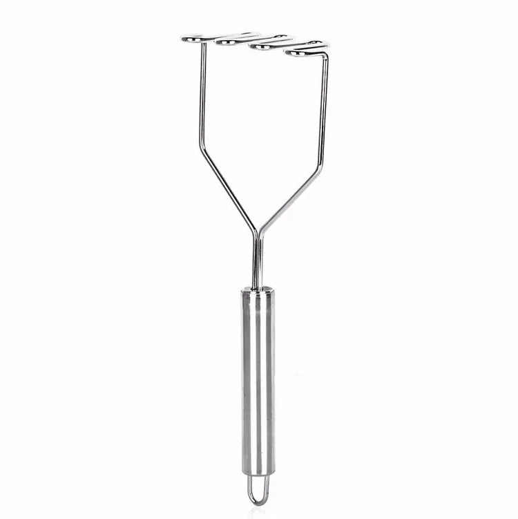 stainless steel kitchen gadget potato masher press