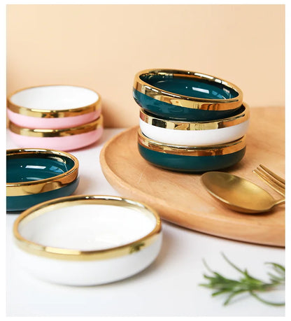 Ceramic Small Dishes Home Saucepan