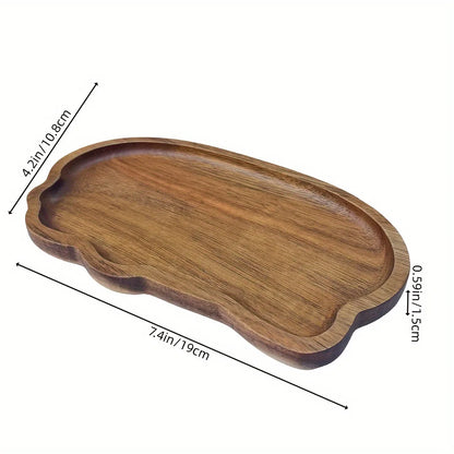 Japanese Wooden Tea Tray Multi Functional