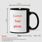 Personalized Your Photo Mug, Custom NAME Logo TEXT Cup,