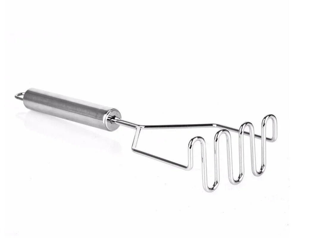 stainless steel kitchen gadget potato masher press