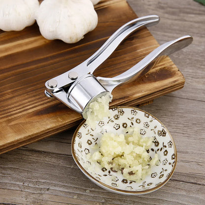 Garlic Press Mincer Stainless Steel