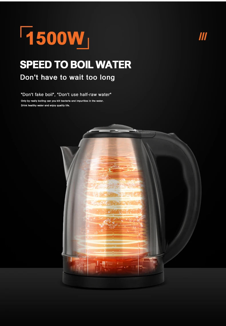 JFBONIN Stainless Steel Electric Kettle