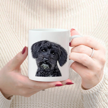 Personalized Your Photo Mug, Custom NAME Logo TEXT Cup,