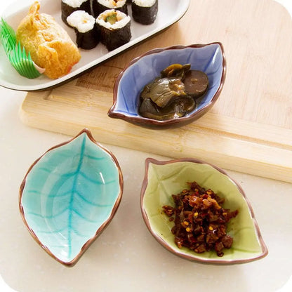 Leaves Ceramic Saucer