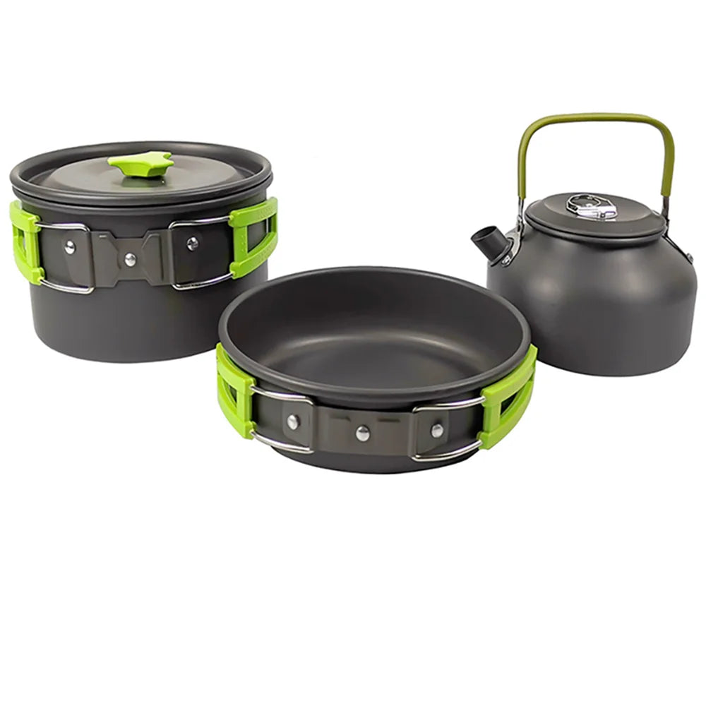 Camping Cooking set Camping Cookware Travel Tableware Outdoor Picnic