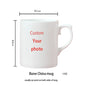 Personalized Your Photo Mug, Custom NAME Logo TEXT Cup,