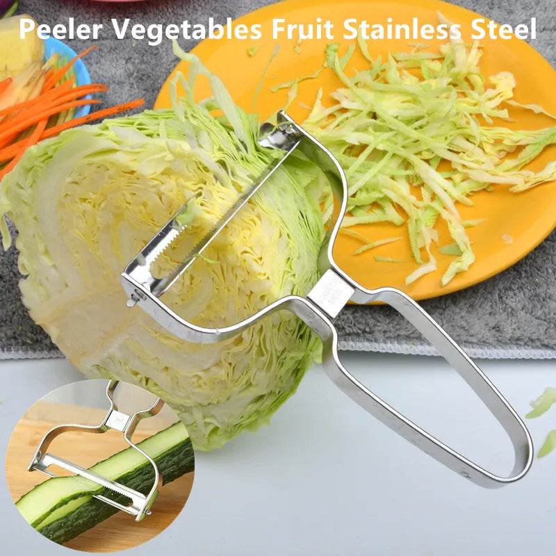 Peeler Vegetables Fruit Stainless Steel Knife Cabbage Graters