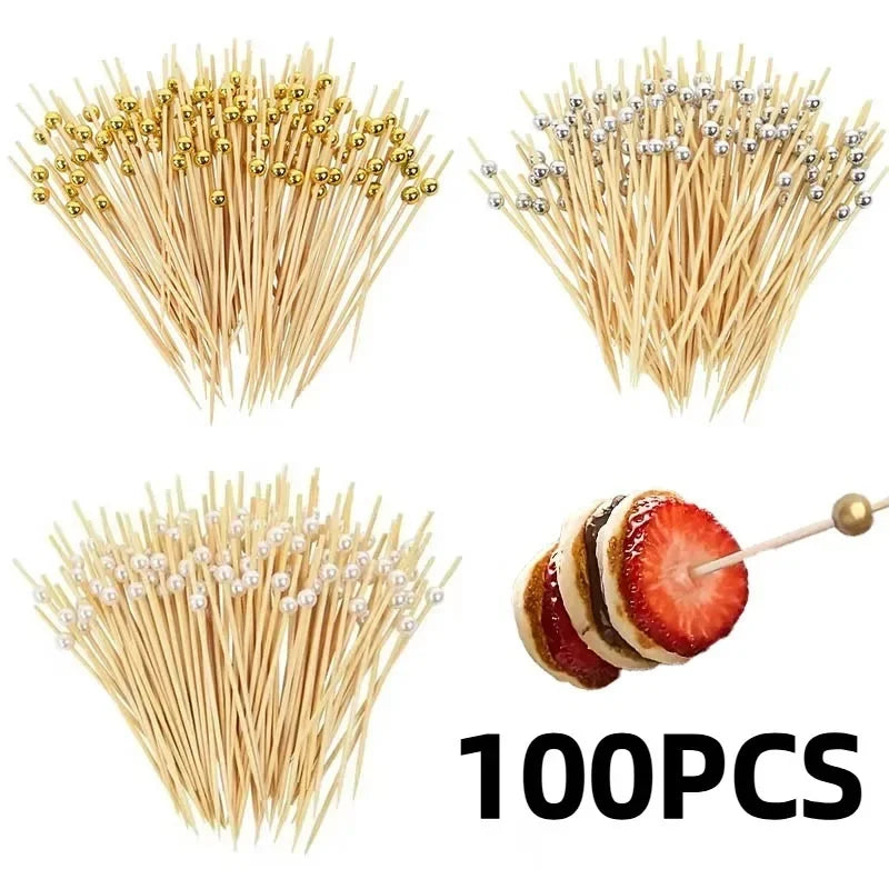 100PCS Brochettes