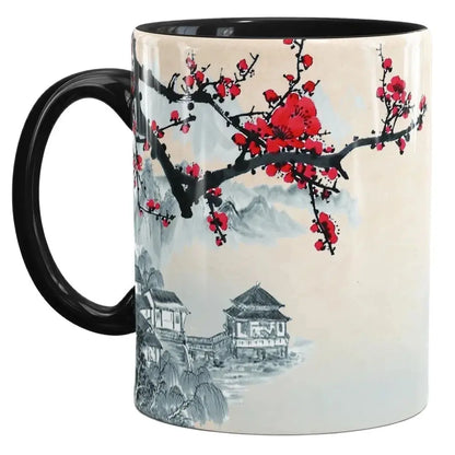 sakura blossom in japan Mug