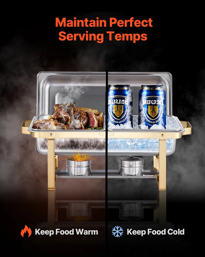 Chafing Dish Buffet Set Stainless Steel Chafer