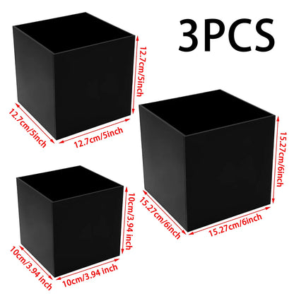 6pcs Acrylic Buffet Riser Food