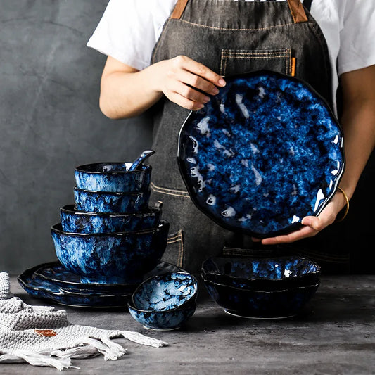 Creative Kiln-Change Bowl and Plate Tableware Home