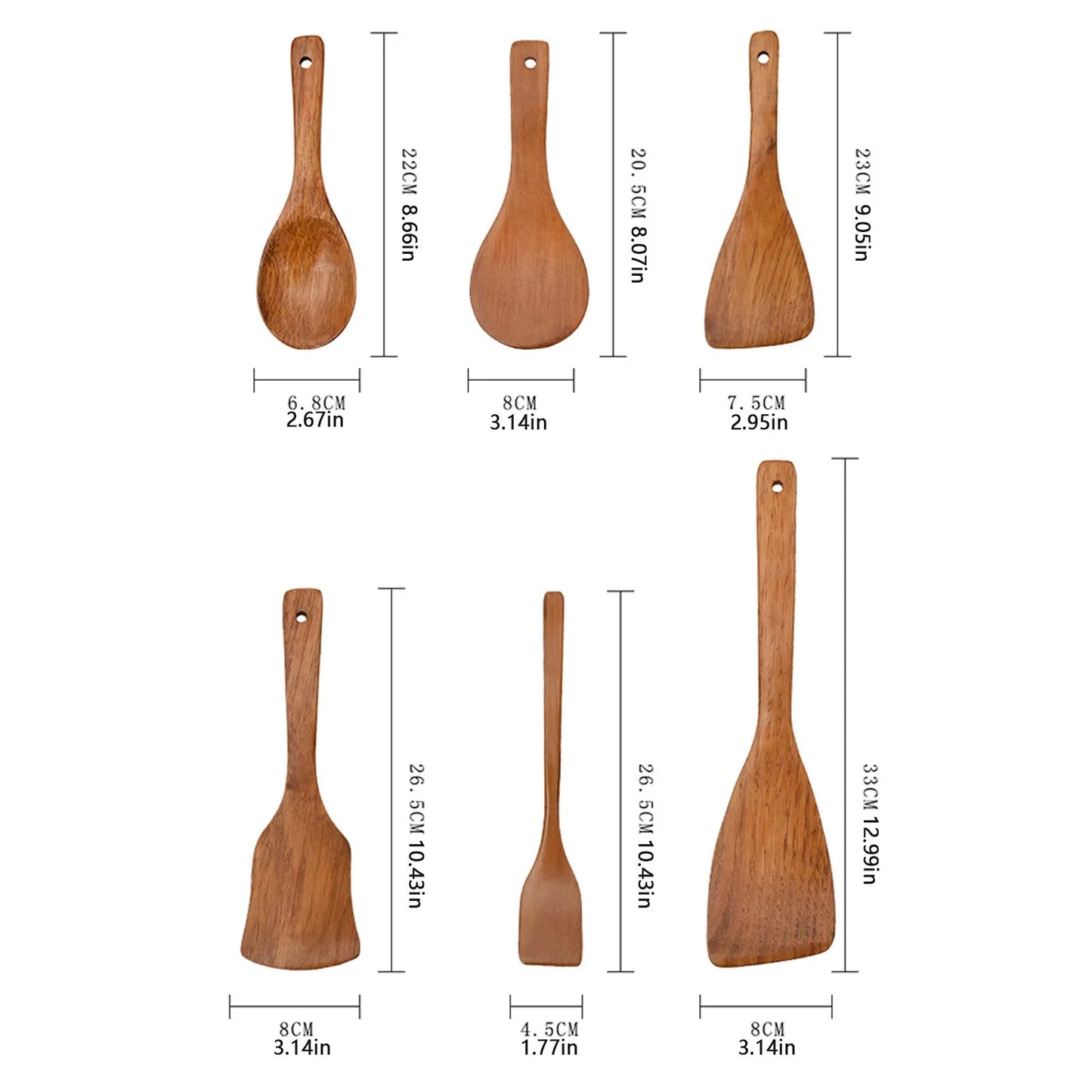 Wooden Kitchen Spatula