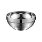 Double Layer Insulation Stainless Steel Bowls Salad