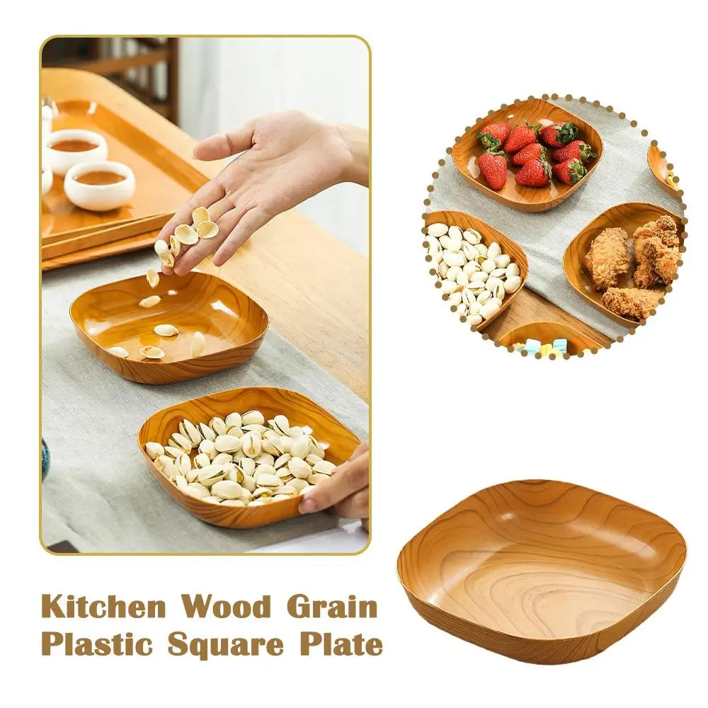 Japanese-style Plastic Dish Multifunctional