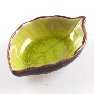 Leaves Ceramic Saucer