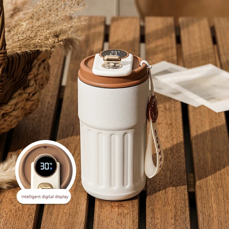 Stainless Steel Thermo Water Bottle LED