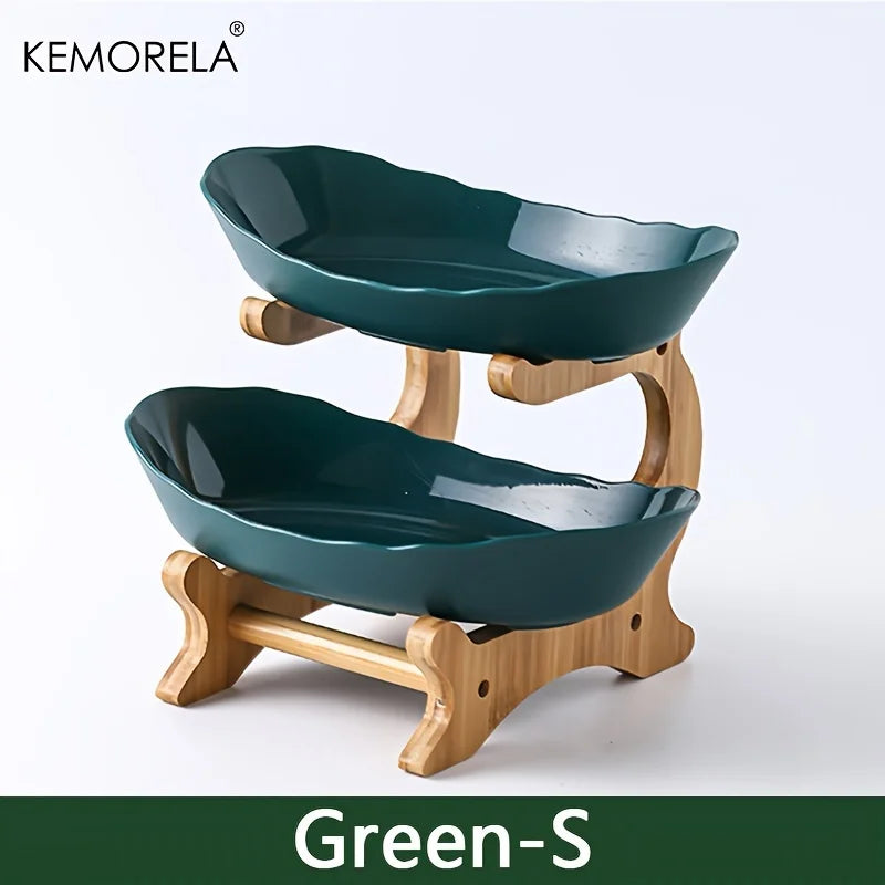 Layer Fruit Plate Home Living Room