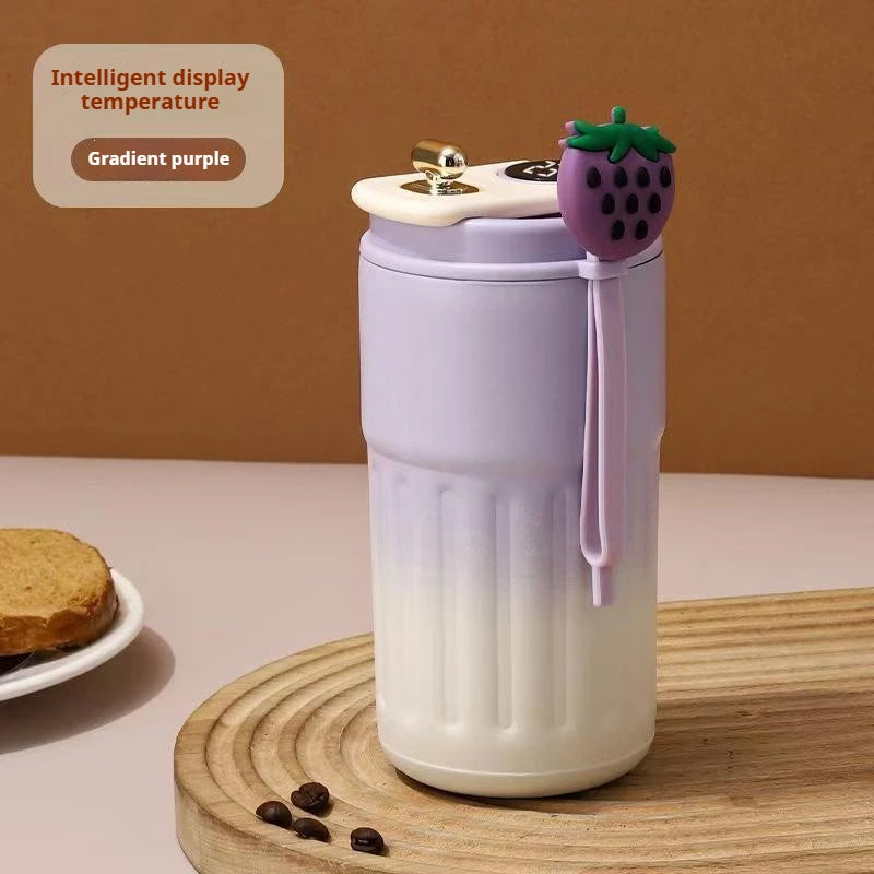 Stainless Steel Thermo Water Bottle LED