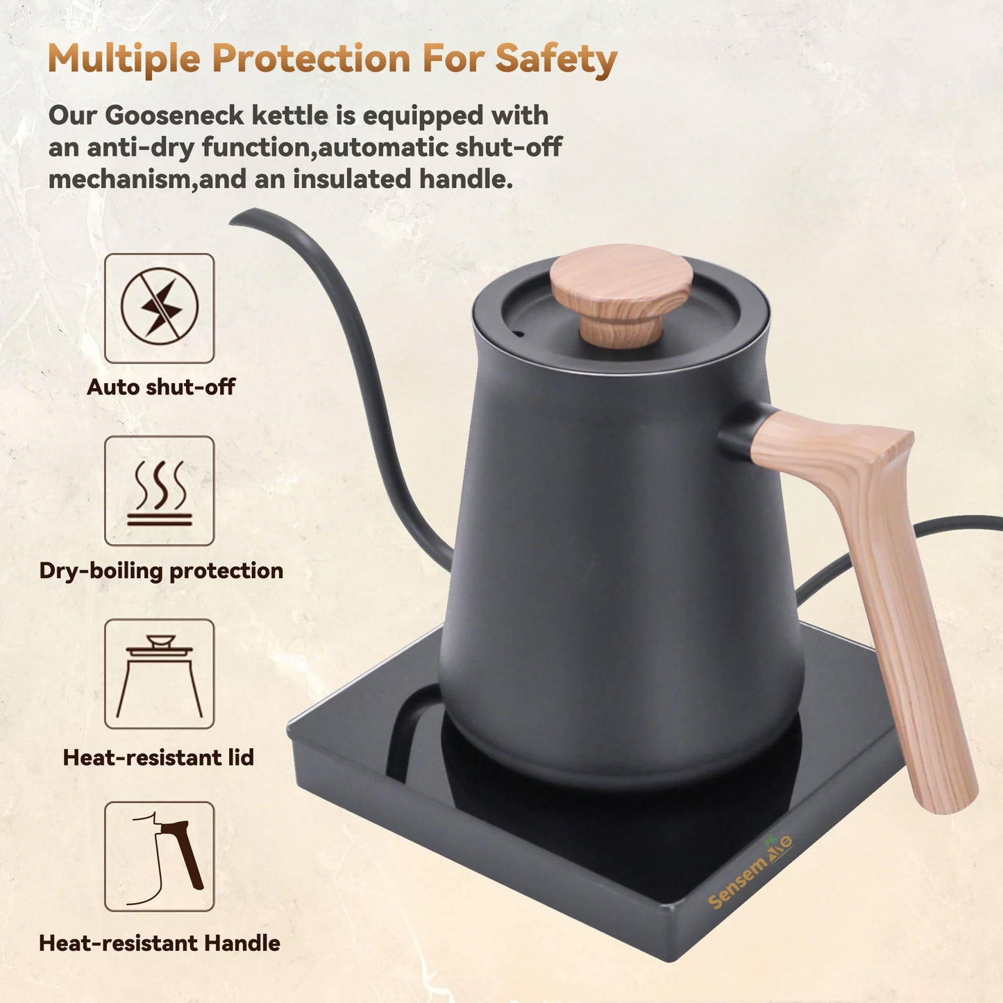 Gooseneck Kettle Electric