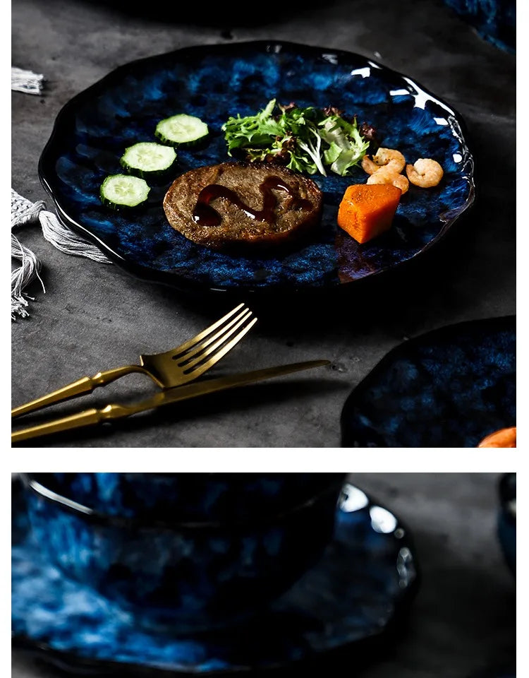 Creative Kiln-Change Bowl and Plate Tableware Home