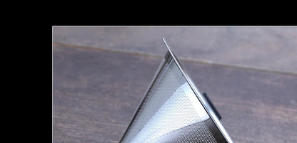 Hand Glass Coffee Kettle with Stainless Steel Filter