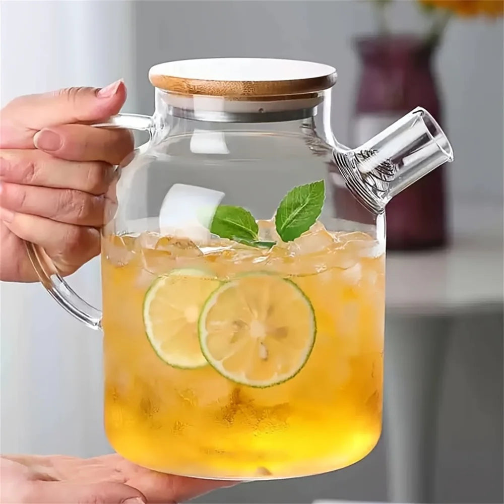 Large Capacity Glass Teapot