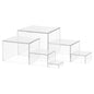 6pcs Acrylic Buffet Riser Food