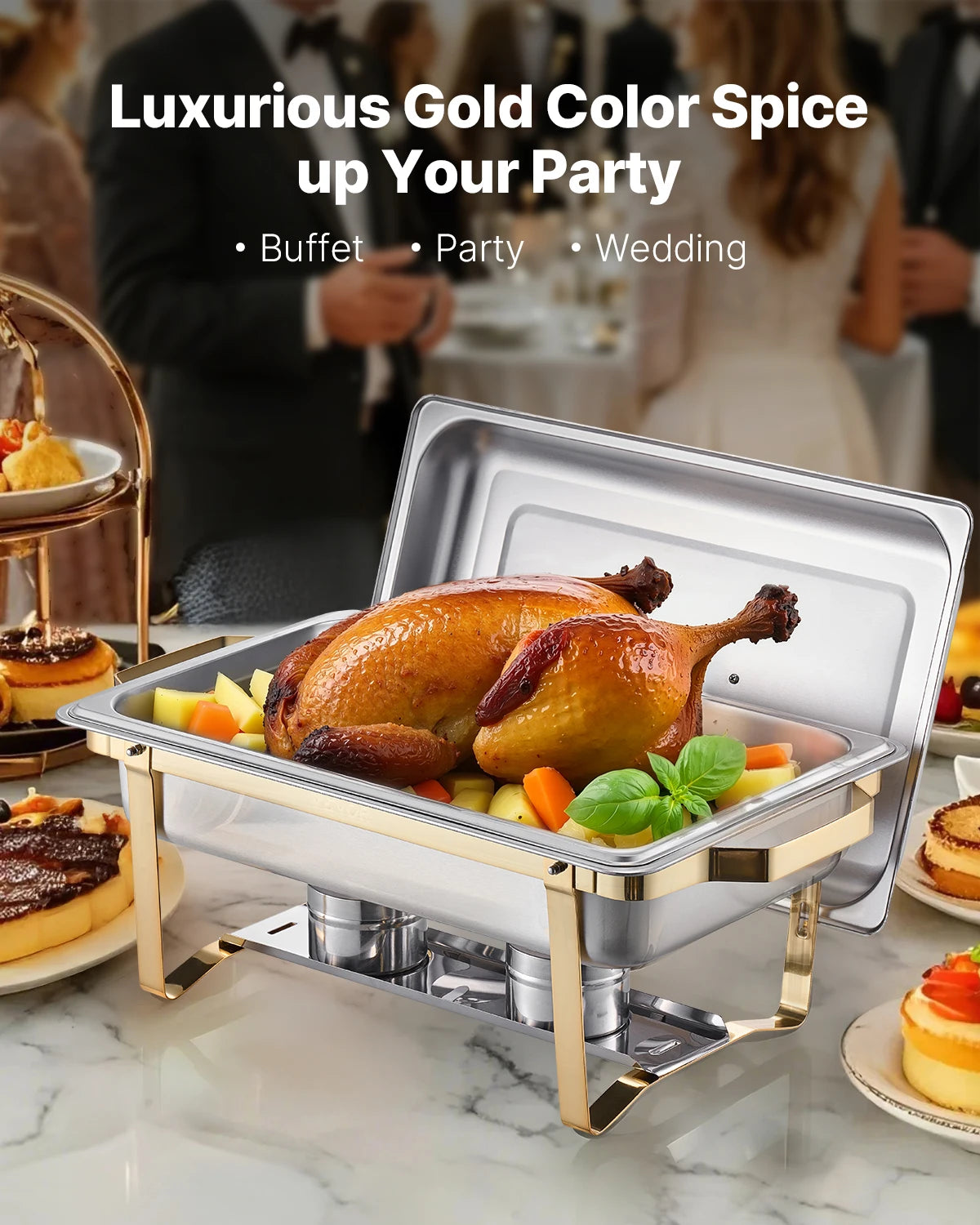Chafing Dish Buffet Set Stainless Steel Chafer