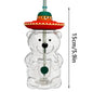 Glass Bear Cup-Star Bear Straw