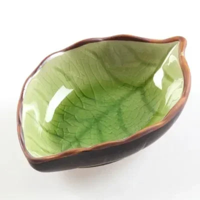 Leaves Ceramic Saucer