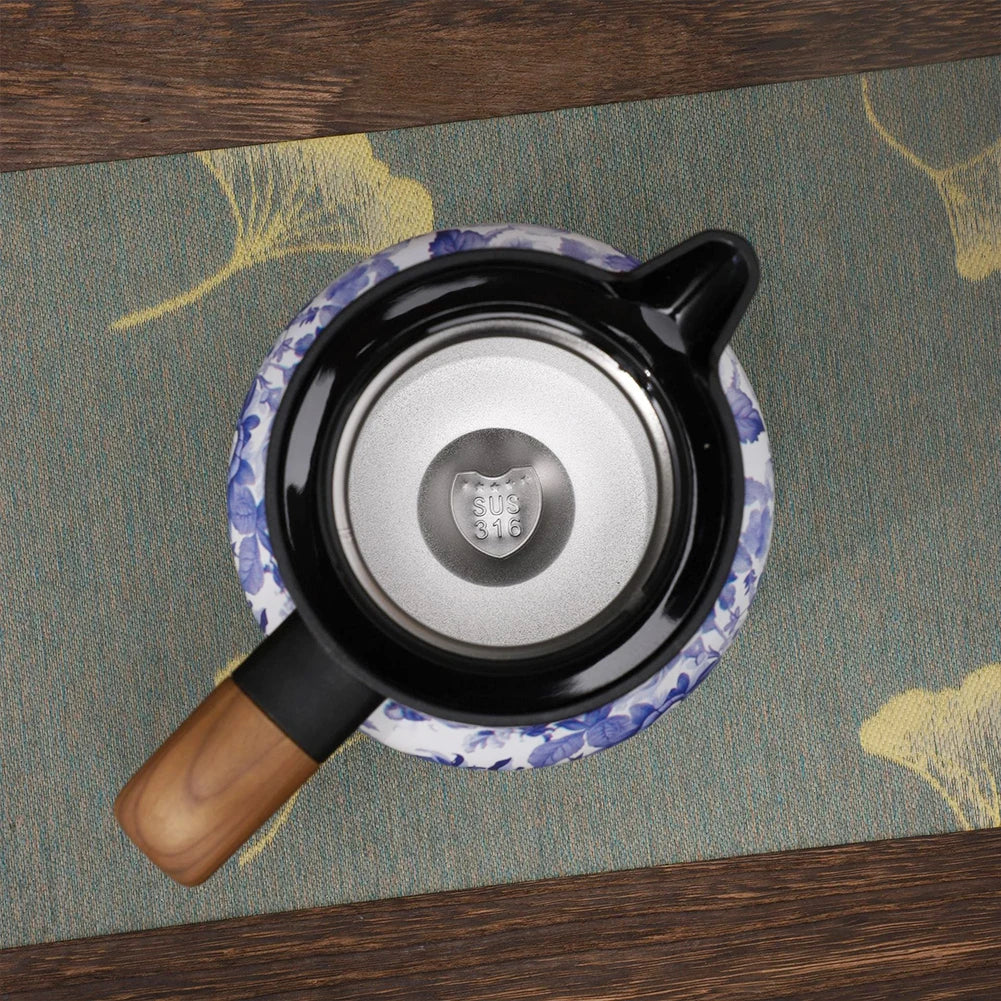 Vintage Floral Tea Thermos Stainless Steel