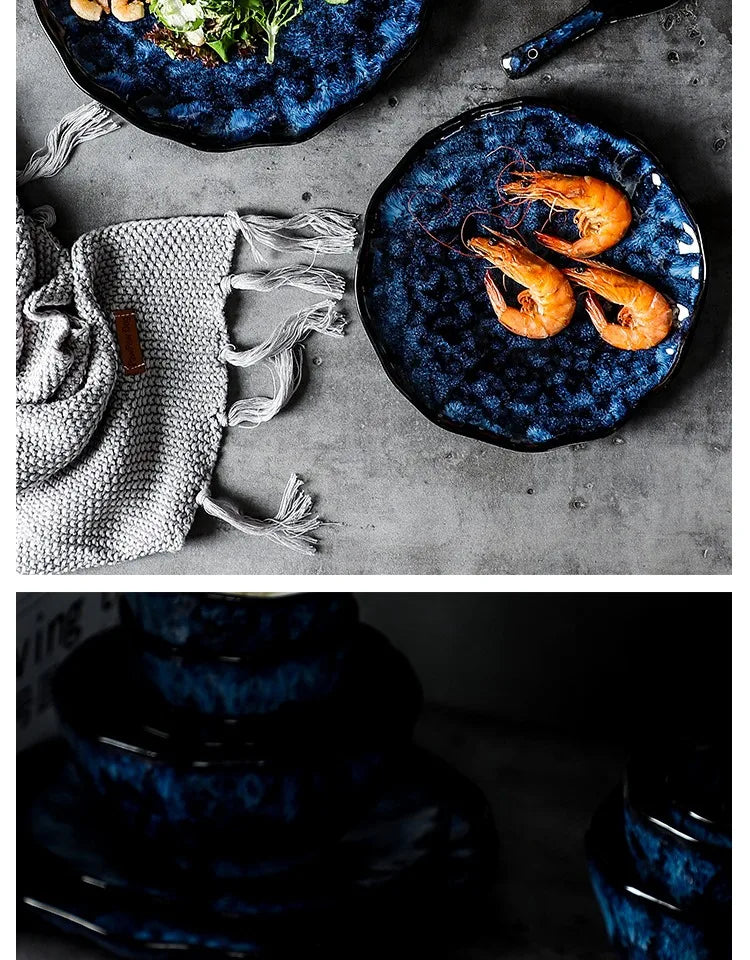 Creative Kiln-Change Bowl and Plate Tableware Home