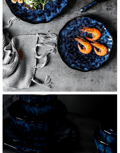 Creative Kiln-Change Bowl and Plate Tableware Home