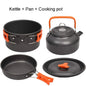Camping Cooking set Camping Cookware Travel Tableware Outdoor Picnic