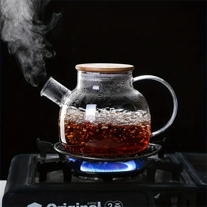 Large Capacity Glass Teapot