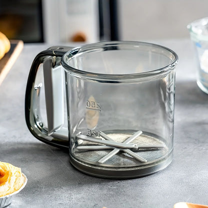 Flour sifter handheld semi-automatic