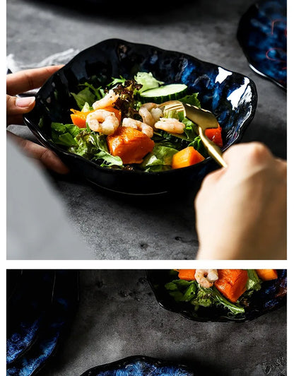 Creative Kiln-Change Bowl and Plate Tableware Home