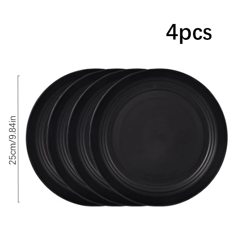 Black pp cutlery set Plate