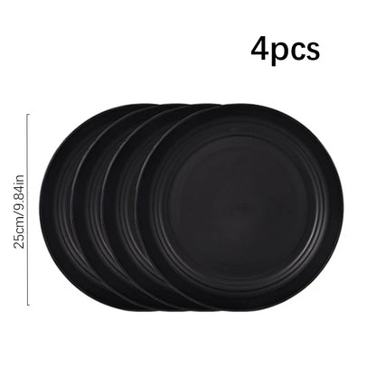 Black pp cutlery set Plate