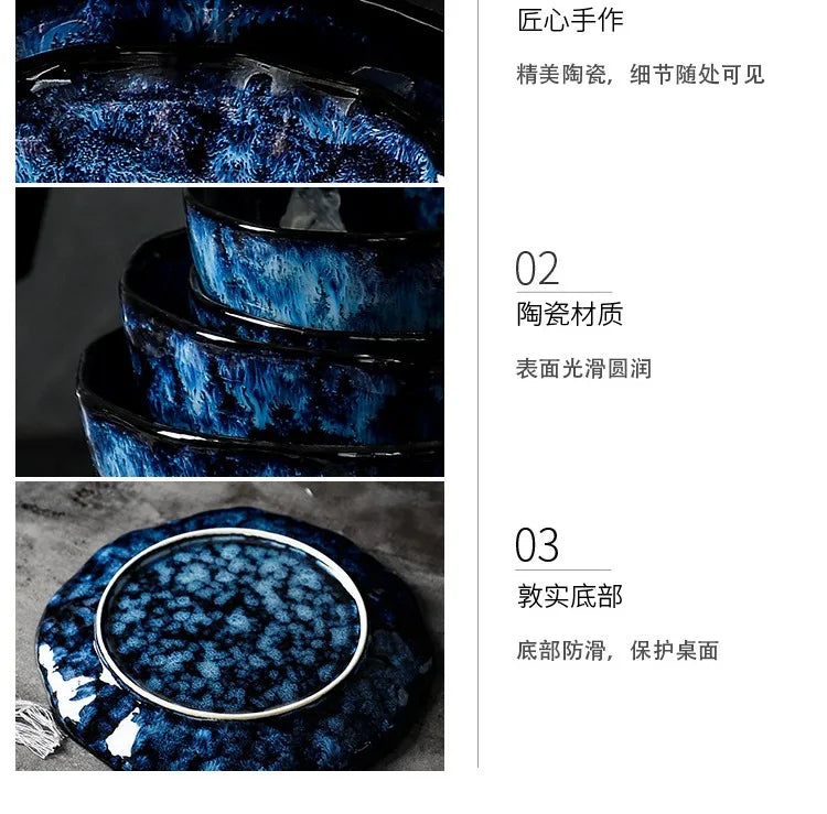 Creative Kiln-Change Bowl and Plate Tableware Home