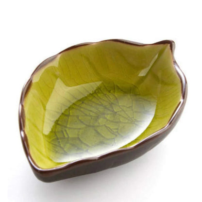 Leaves Ceramic Saucer