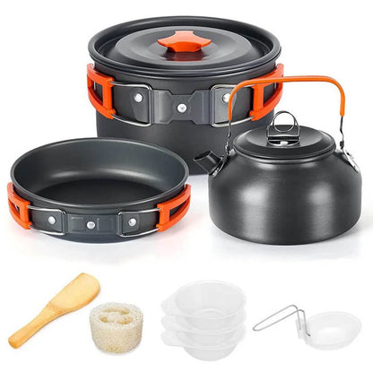 Camping Cooking set Camping Cookware Travel Tableware Outdoor Picnic