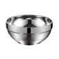 Double Layer Insulation Stainless Steel Bowls Salad