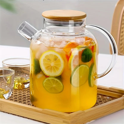 Large Capacity Glass Teapot