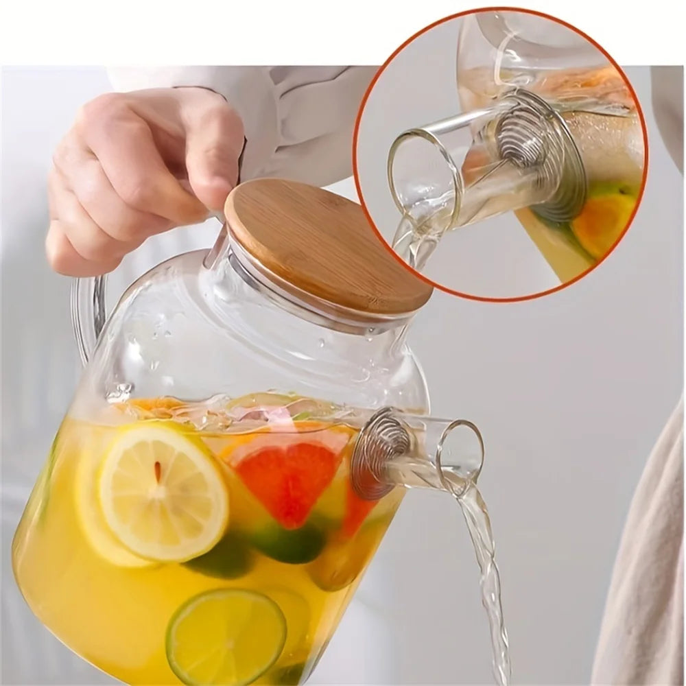 Large Capacity Glass Teapot