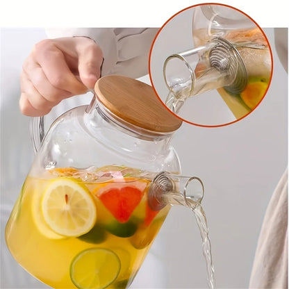 Large Capacity Glass Teapot