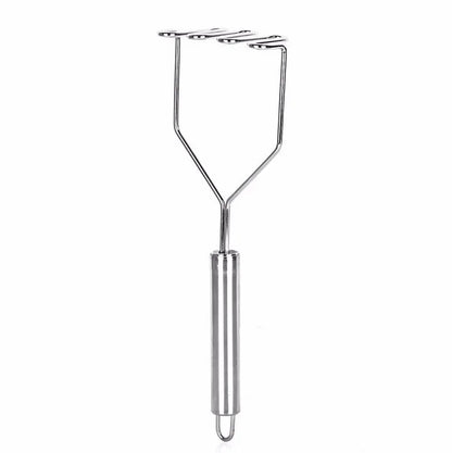 stainless steel kitchen gadget potato masher press